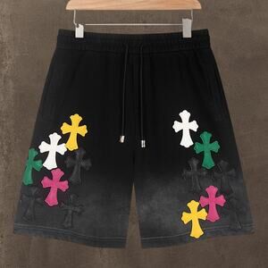Chrome Hearts Men's Black Shorts